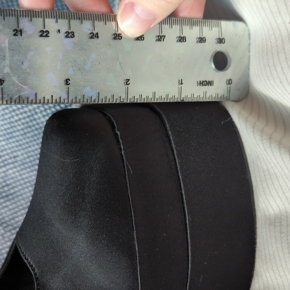 Black Gianni Bini Heels Size 8 - Picture 8 of 8